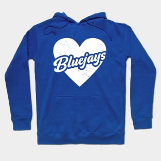 Vintage Blue Jays School Spirit // High School Football Mascot // Go Blue Jays Hoodie